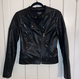 Leather jacket